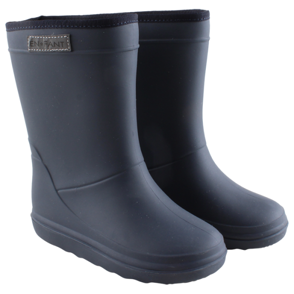 Termočižmy zateplené ovčím rúnom tmavomodré ENFANT | EN*FANT